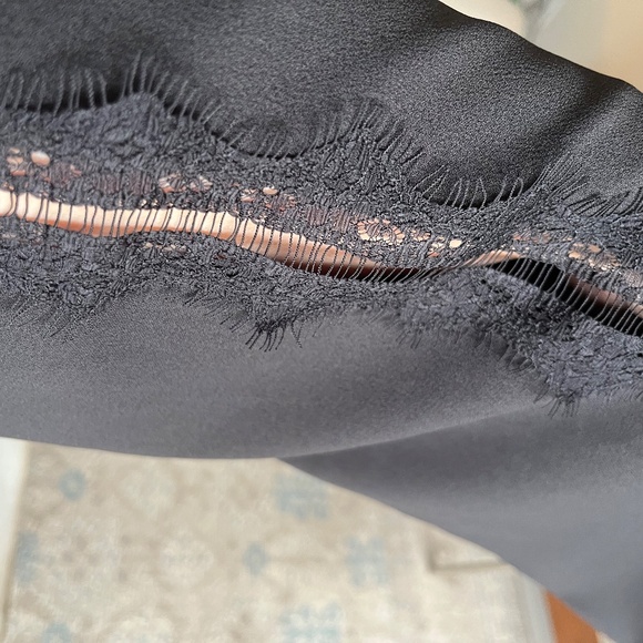 Black trousers lace and mesh detail down the sides XL - Picture 8 of 10